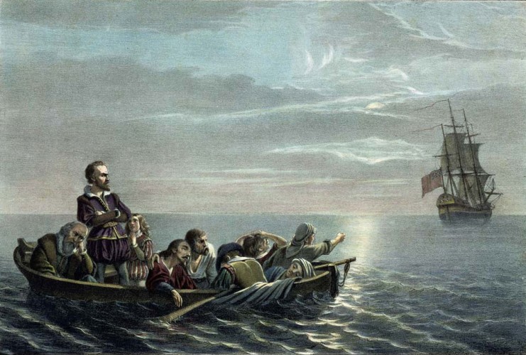 Henry Hudson Set Adrift - 1611