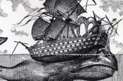 Whaleship Essex Sunk by Sperm Whale