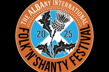 Albany International Folk and Shanty Festival 2025 Logo