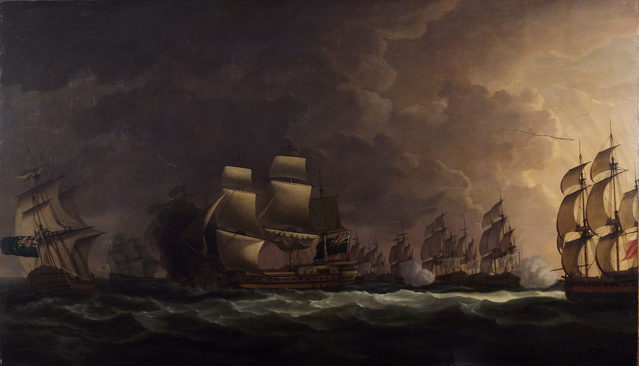 The Moonlight Battle at Sea (16 Jan 1780)