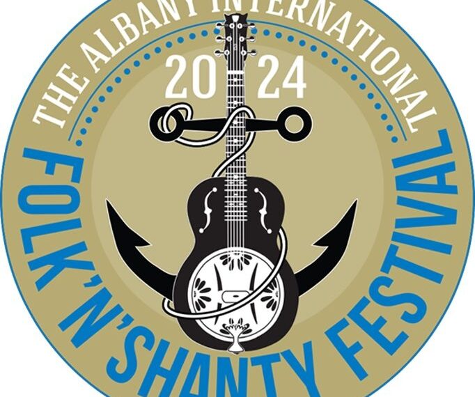 Albany International Folk and Shanty Festival 2024 Logo