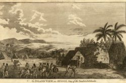 Captain Cook Reaches Hawaii