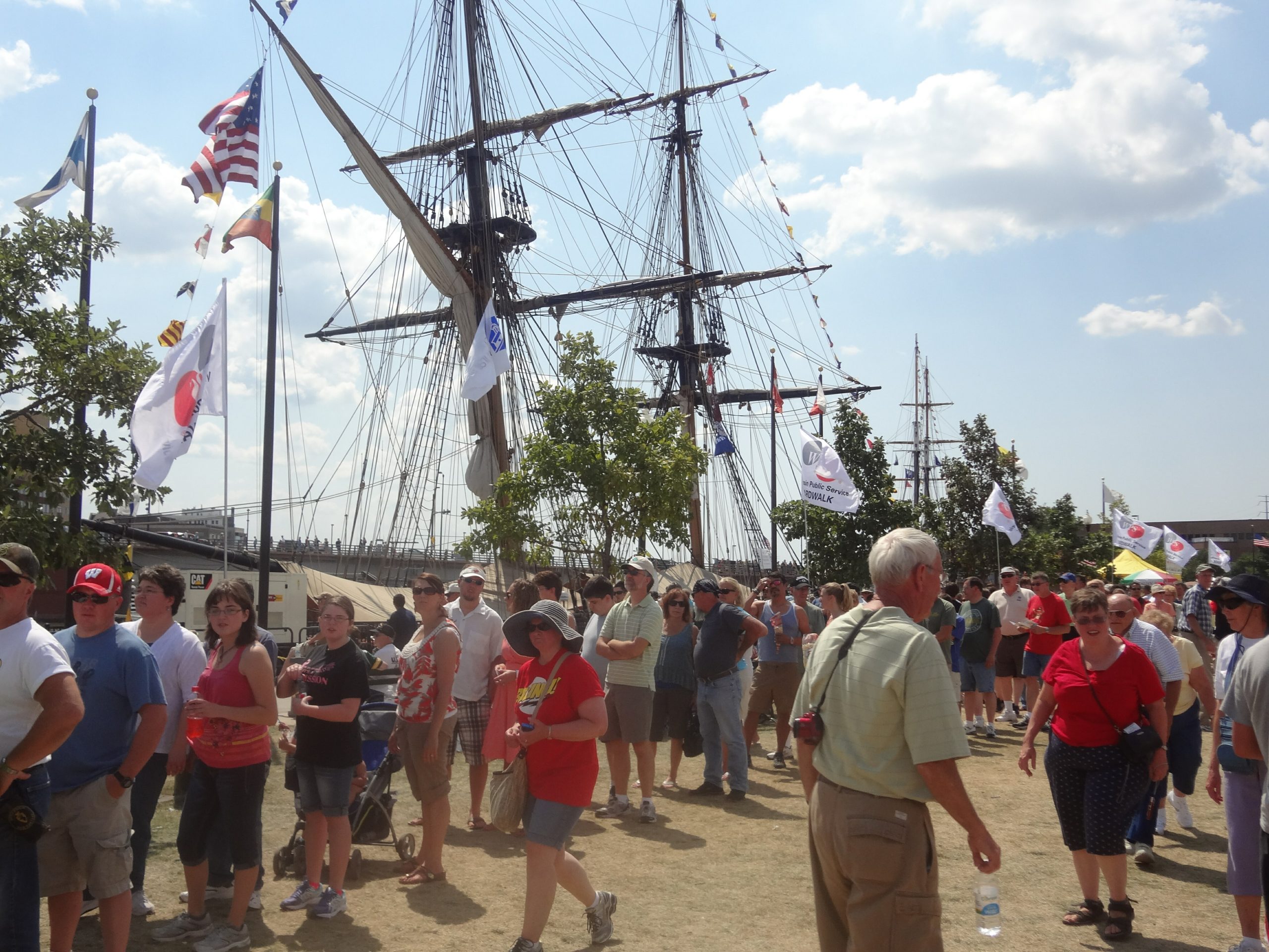 Sea Shanties and Maritime Music go hand-in-hand with tall ships at Nicolet Bank Tall Ships Festival.