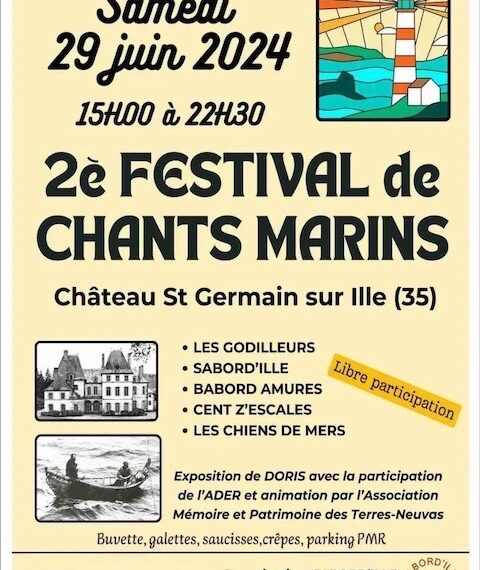 Festival Chants de Marins st Germain-sur-Ille