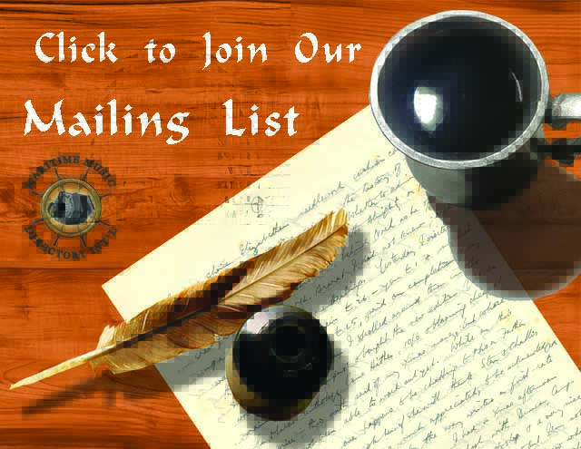 Join the MMDI mailing list to keep up with sea shanties and maritime music groups and events.