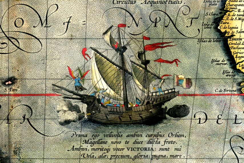 Magellan's Ship Victoria