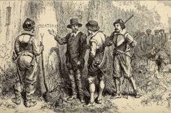 Roanoke Colony deserted (1590)