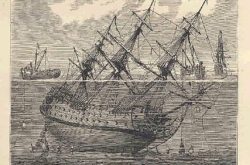 Royal George Sinks During Refitting (August 29, 1782)