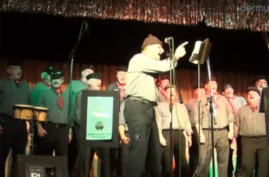 Singing Sailor's Crew at Sea Songs Folk Festival in Switzerland