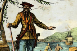 Blackbeard Killed off North Carolina (22 Nov 1718)