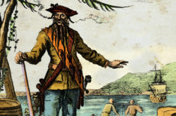 Blackbeard Killed off North Carolina (1718)