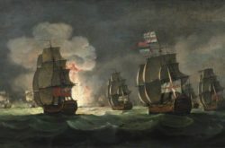 The Moonlight Battle at Sea (16 Jan 1780)